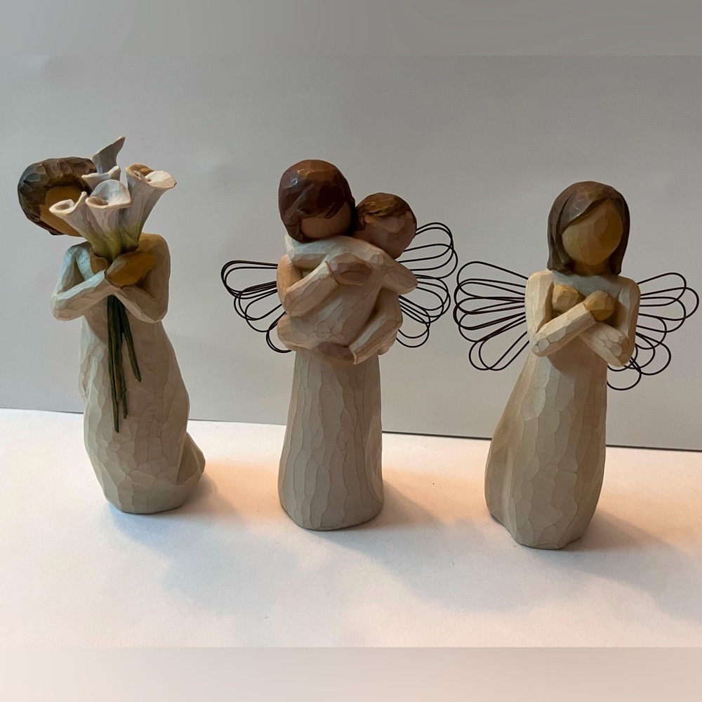 Willow Tree Demdaco 3 Figures.